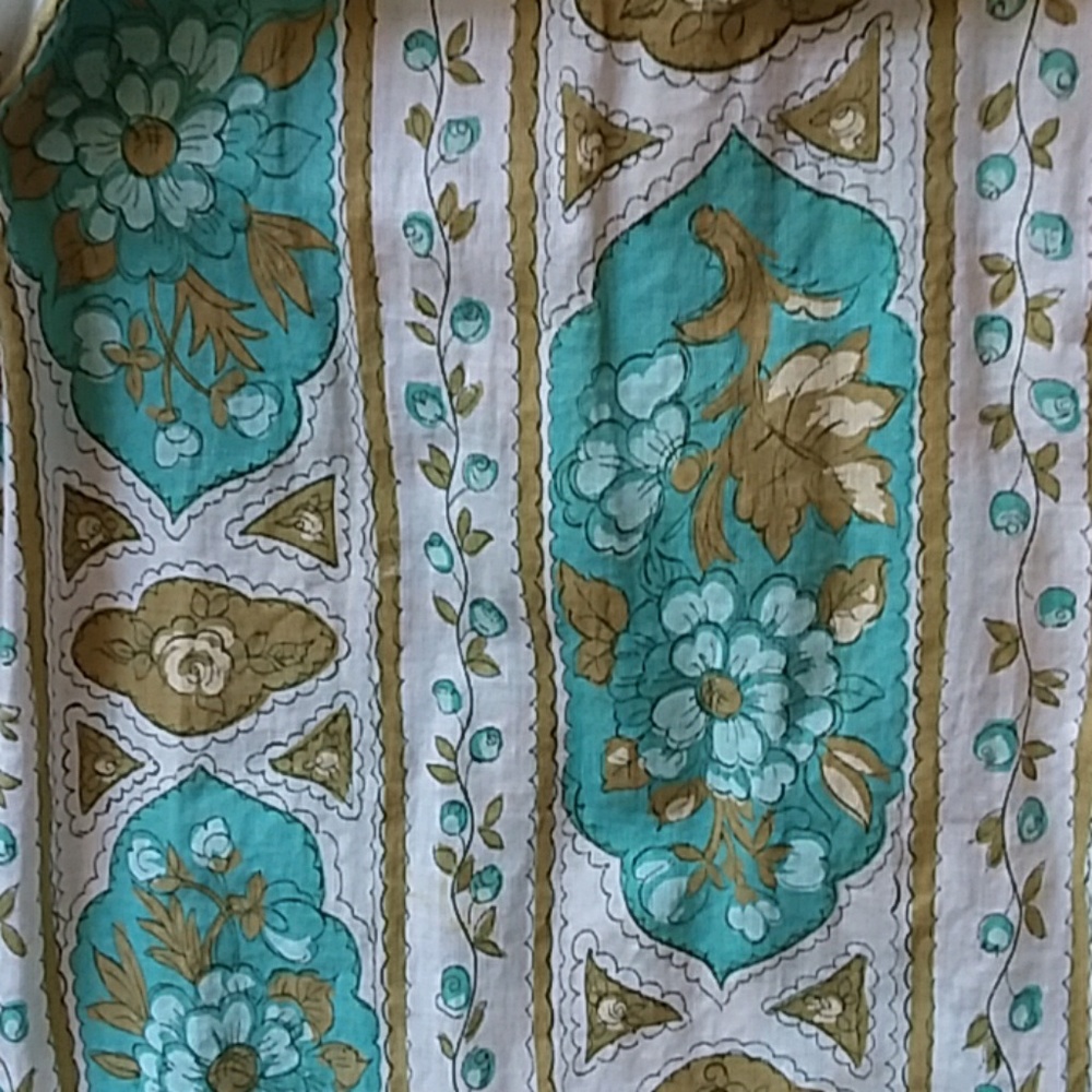 Vintage 1960's Summer Dress with Belt - Picture 3 of 6